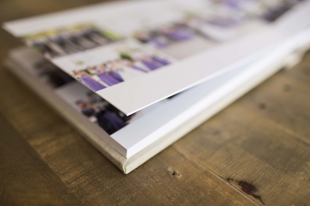 The professional flushmount albums offered by Susan Hennessey Photography