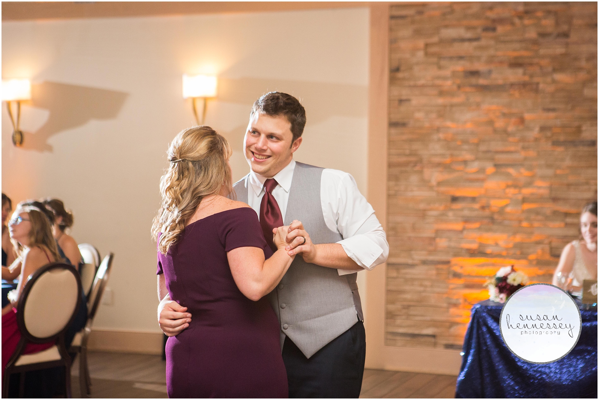 groom dances with mother 