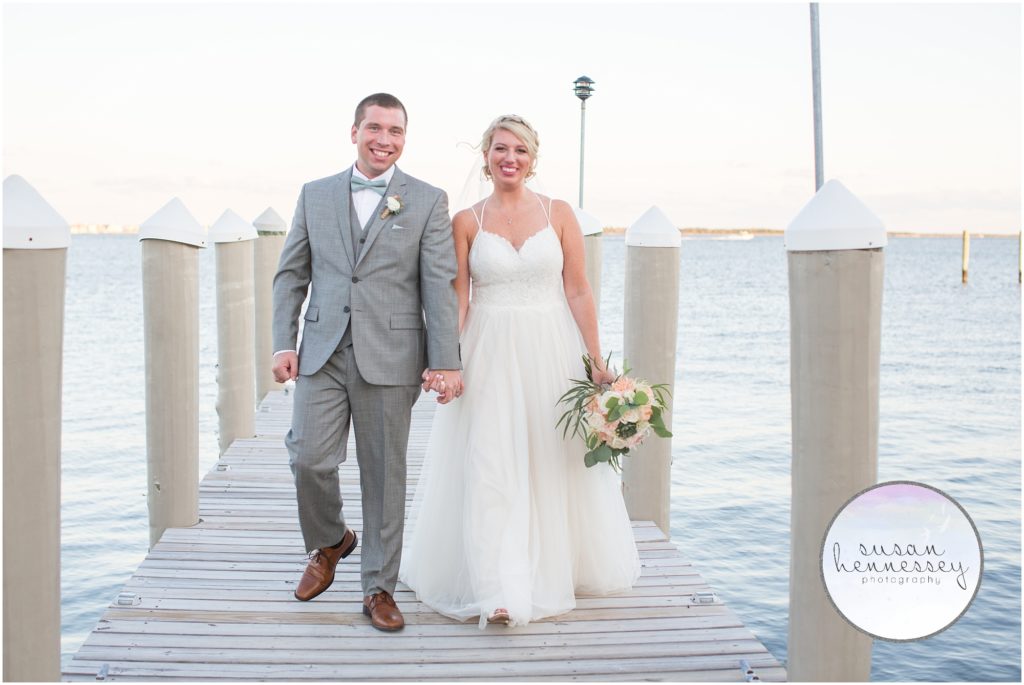 Last September, I photographed Jaclyn and Tom's Martell's Waters Edge wedding in Bayville, New Jersey.