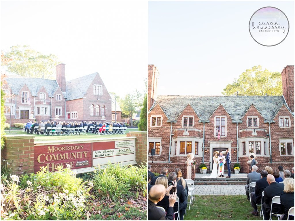 The Moorestown Community House is a historic wedding venue located in Moorestown, New Jersey 