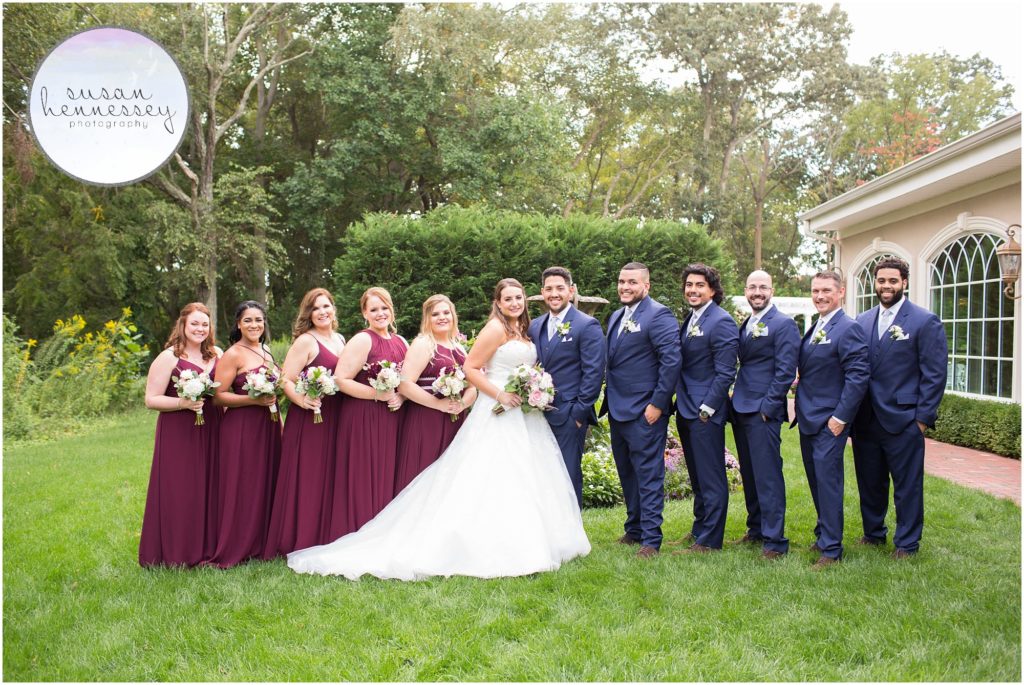 Bridal Party at Bradford Estate | Photography by Susan Hennessey Photography