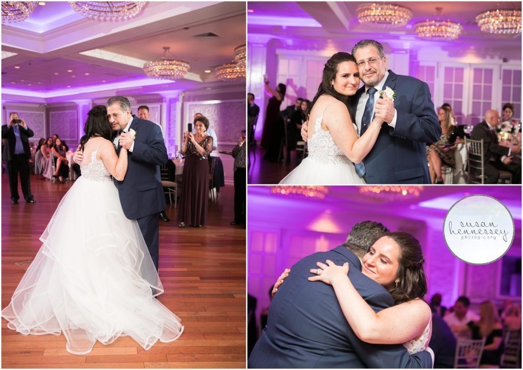 Father daughter dance at Watermill Caterers Wedding