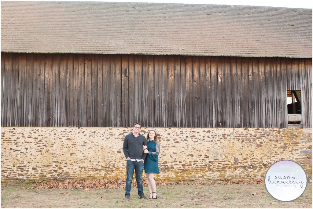 Rustic engagement session in South Jersey