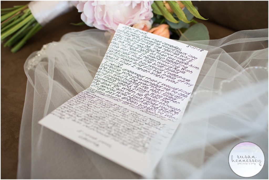 Bride's written vows to groom for windrift hotel avalon nj wedding
