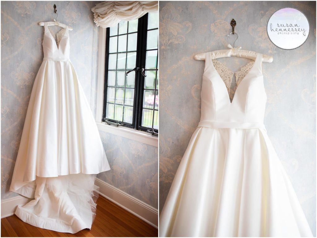Allure bridal gown at Pleasantdale Chateau Wedding