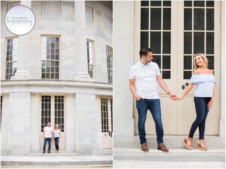 Engagement Photography Session | Merchant Exchange Building Philly