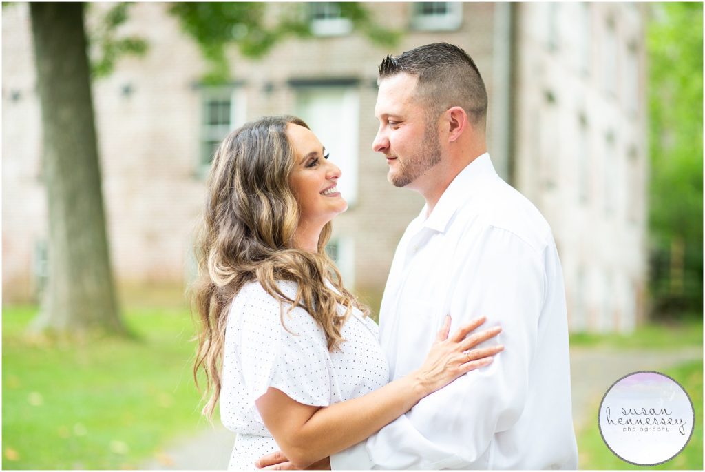 Engagement session at Allaire State Park
