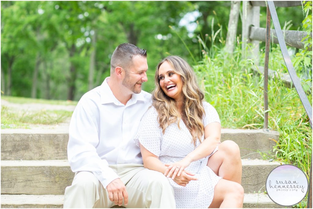 Allaire State Park Engagement Session by South Jersey wedding photographer, Susan Hennessey Photography