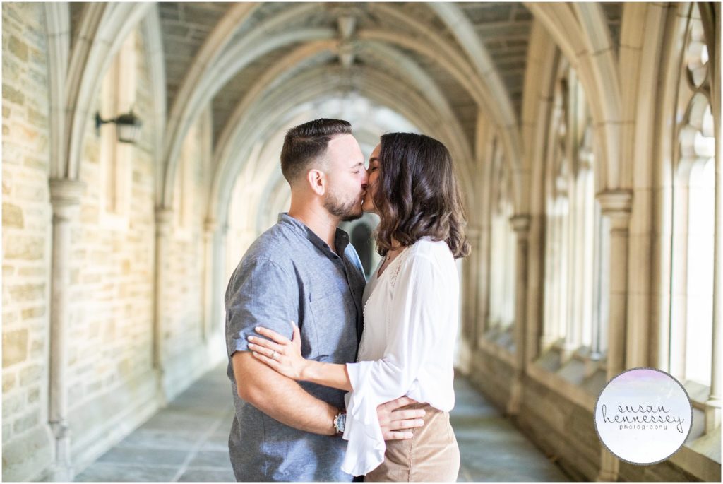 Princeton University engagement session