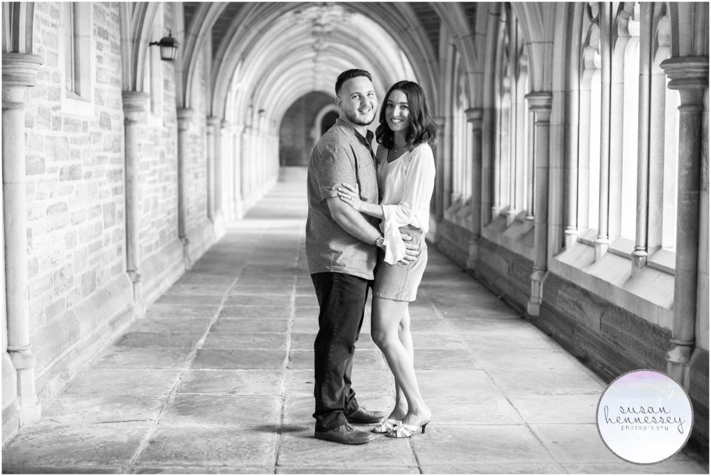 Princeton University engagement session