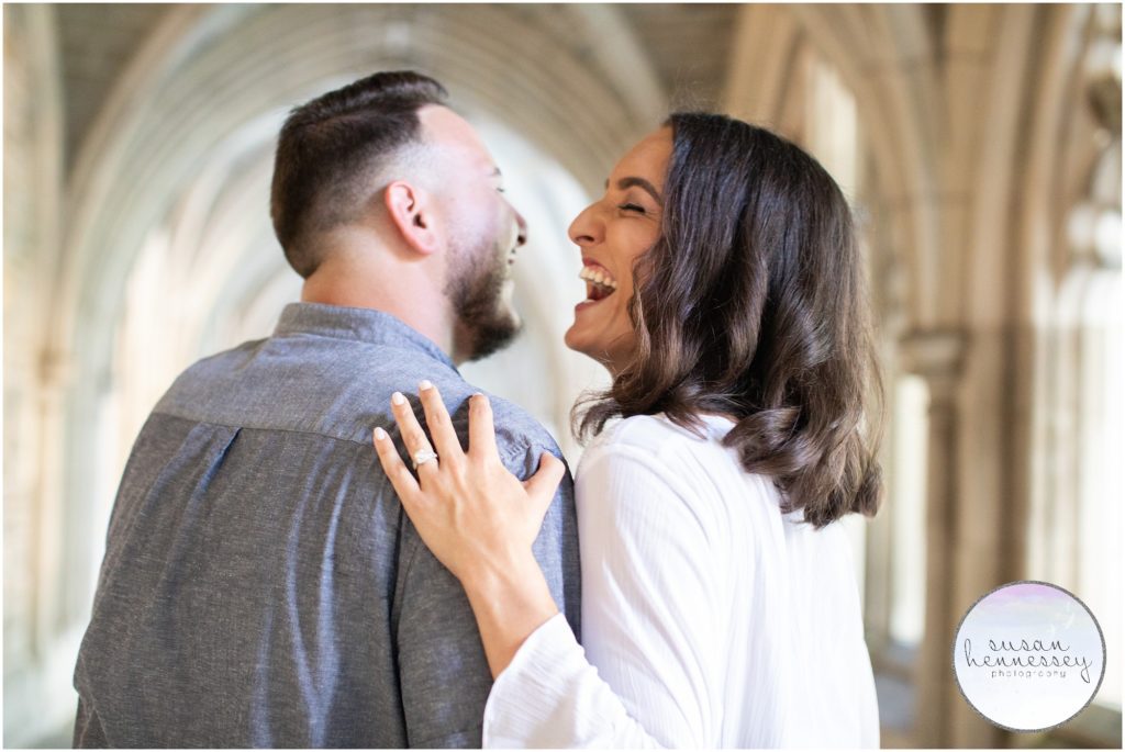 Princeton University engagement session