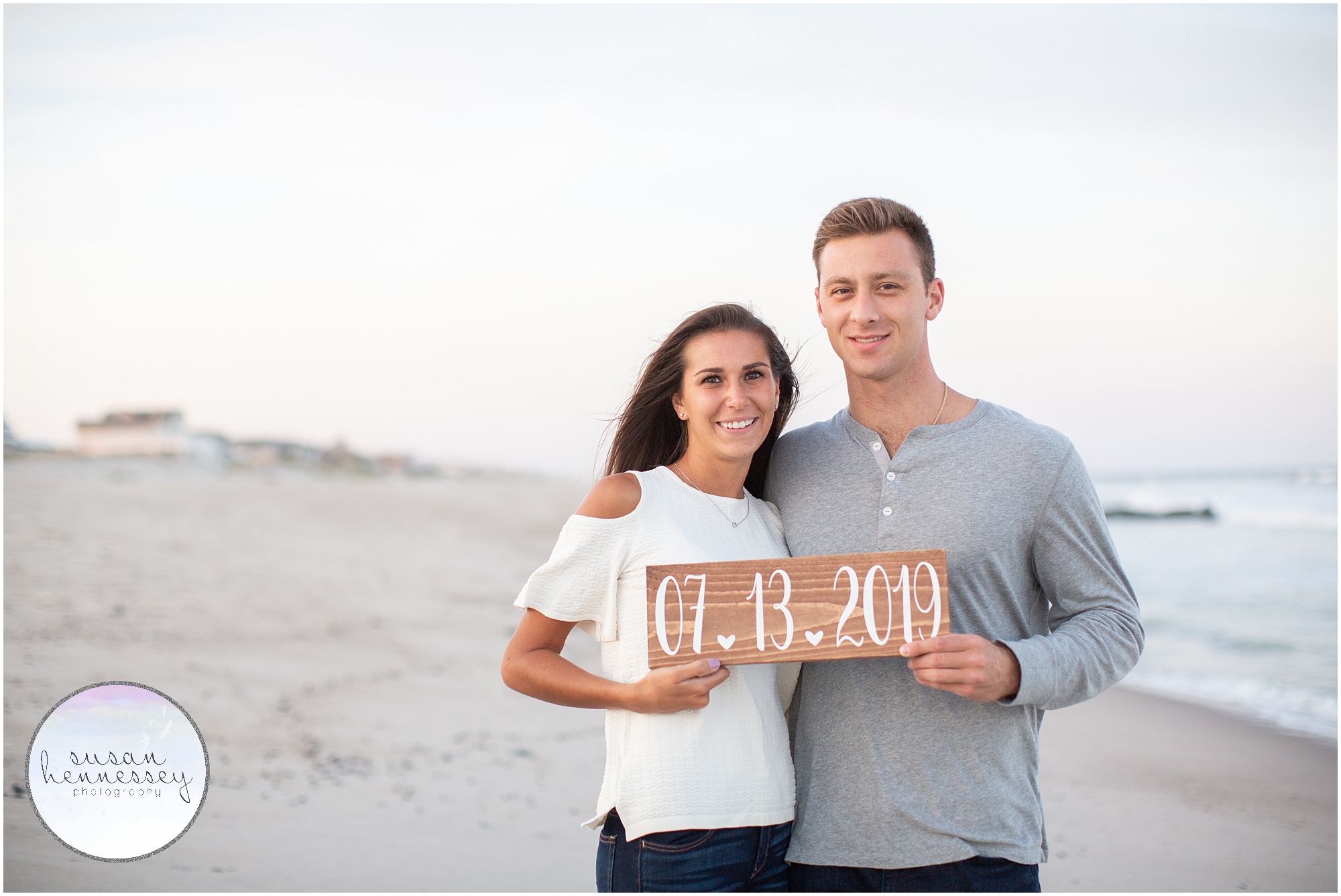 Ortley Beach Engagement Session | Kelly & Mark