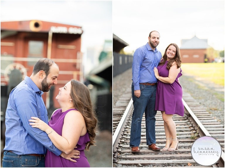 Jersey City Engagement Session at Liberty State Park