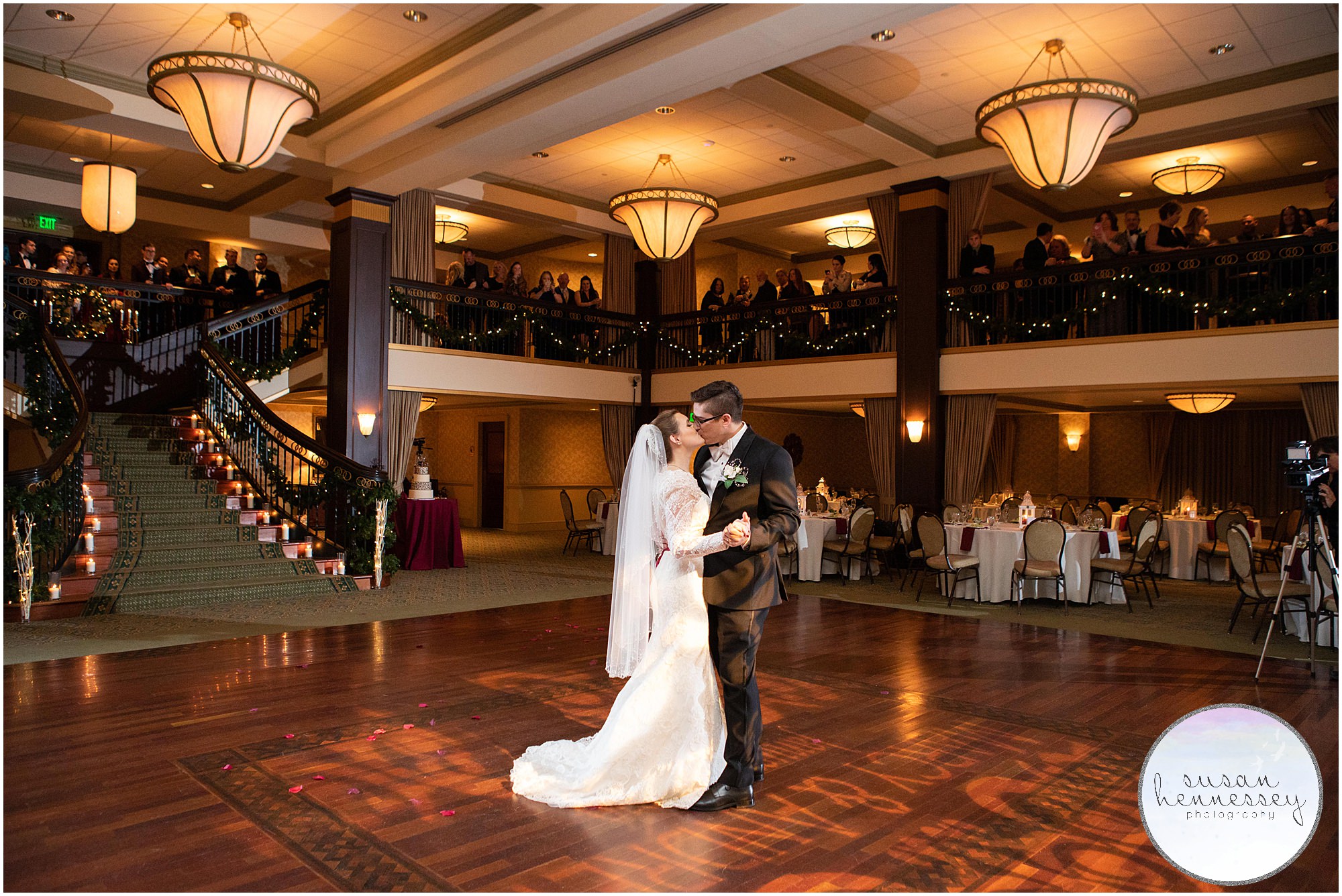 First dance at Collingswood Grand Ballroom Wedding