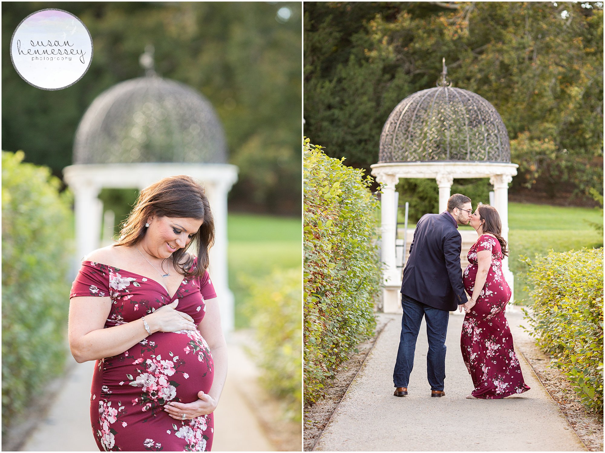 South Jersey Maternity Photography at Longwood Gardens