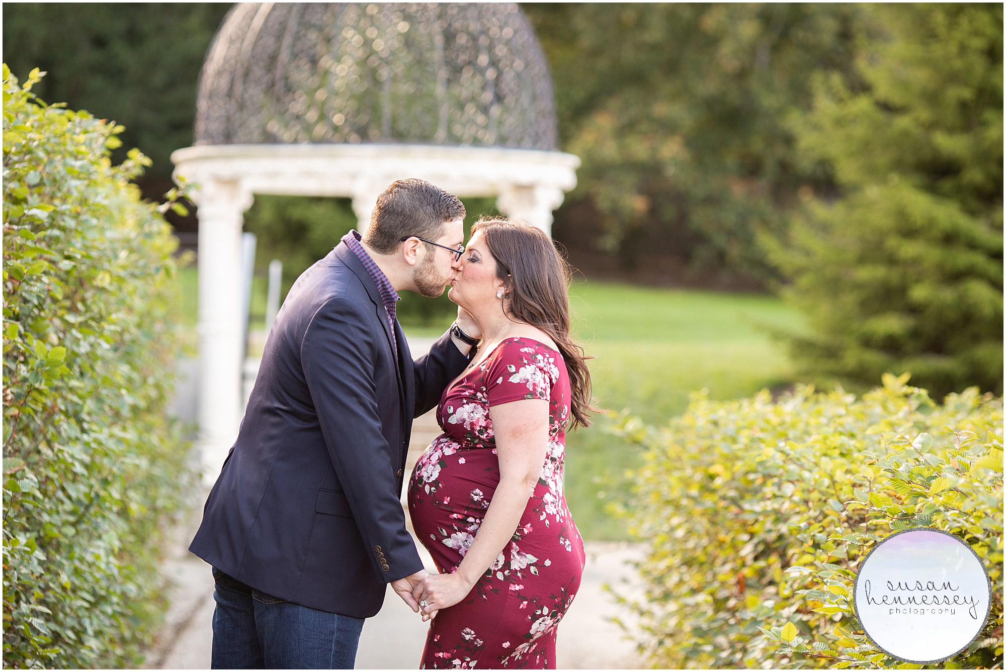South Jersey Maternity Photography at Longwood Gardens