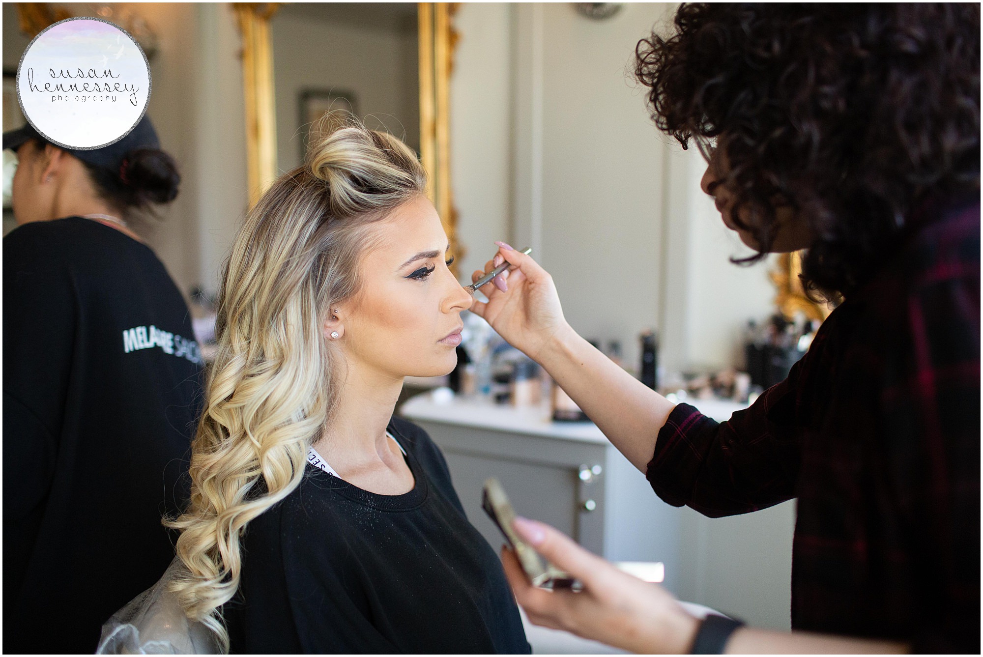 touch ups on bridal makeup 