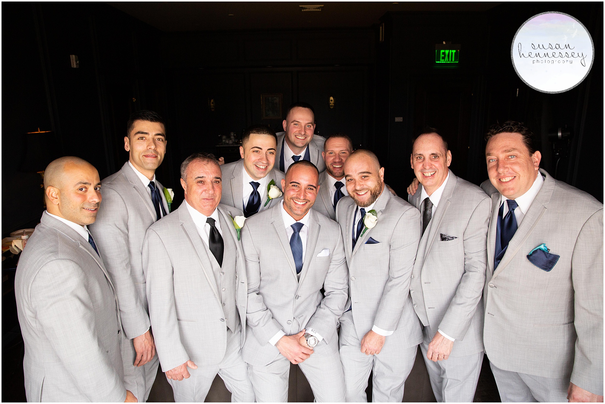 groomsmen at Park Chateau 