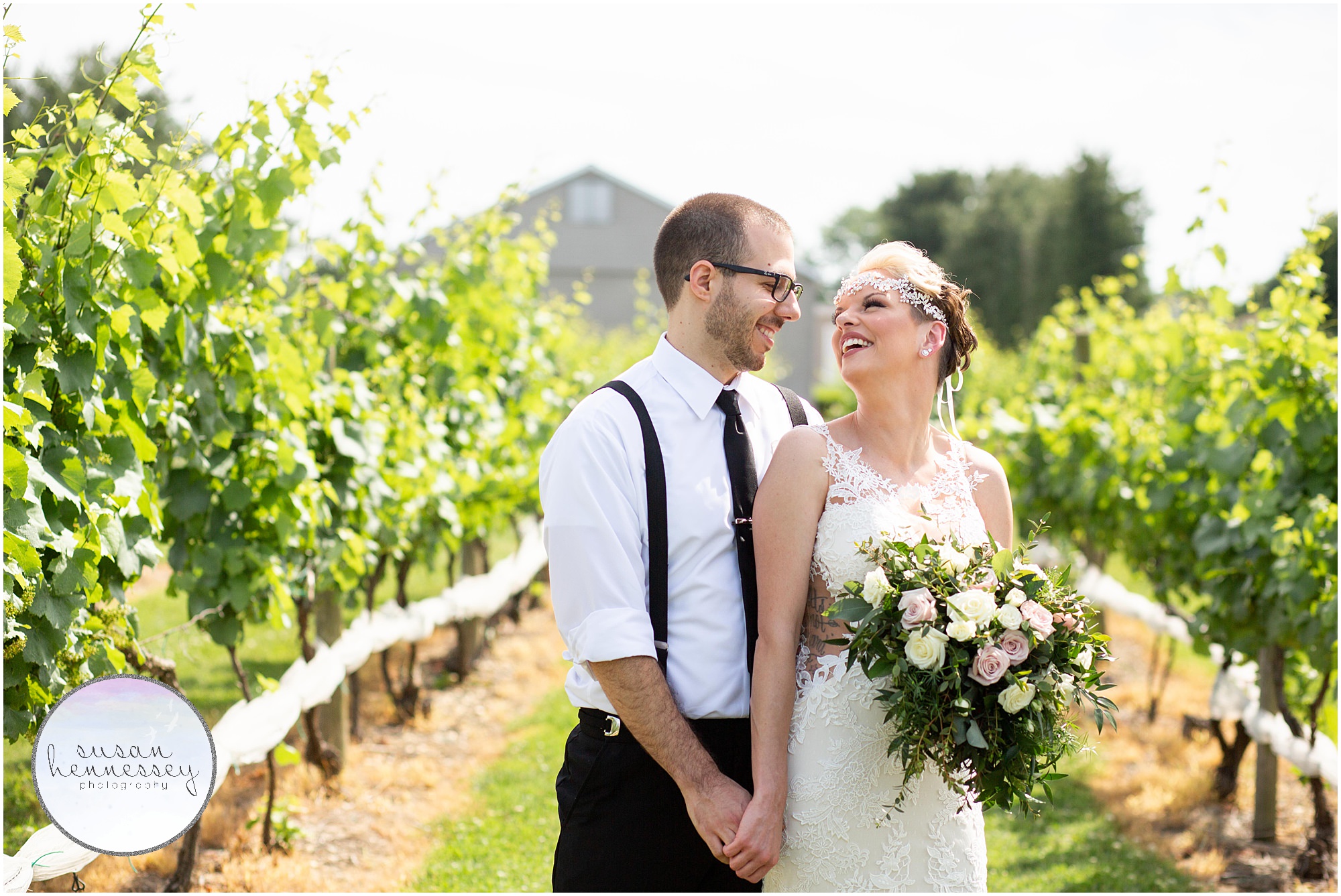 A vineyard wedding in South Jersey