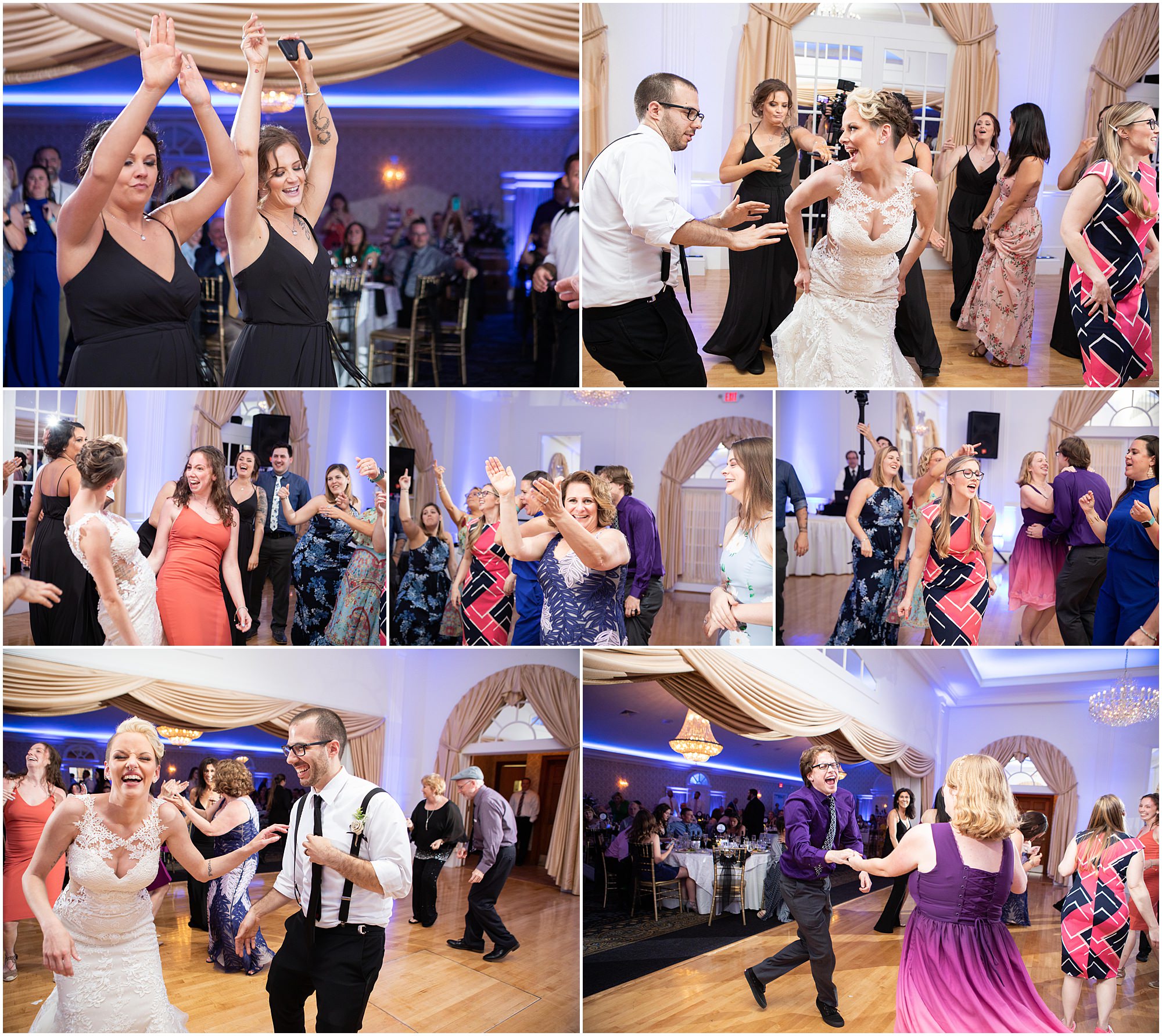 reception photos of people dancing 