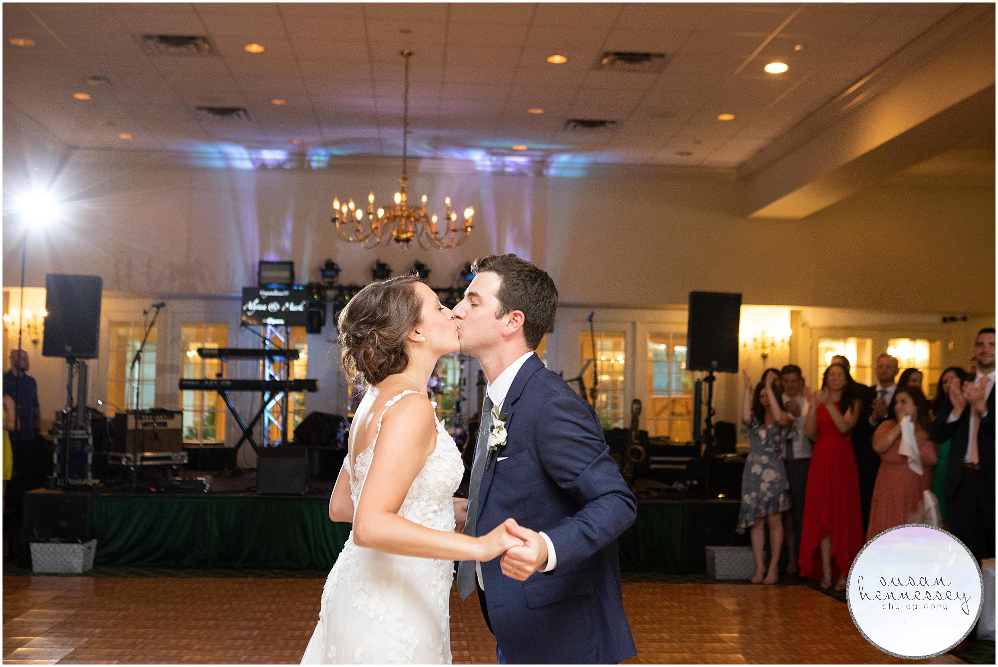 First dance at Forsgate Country Club reception