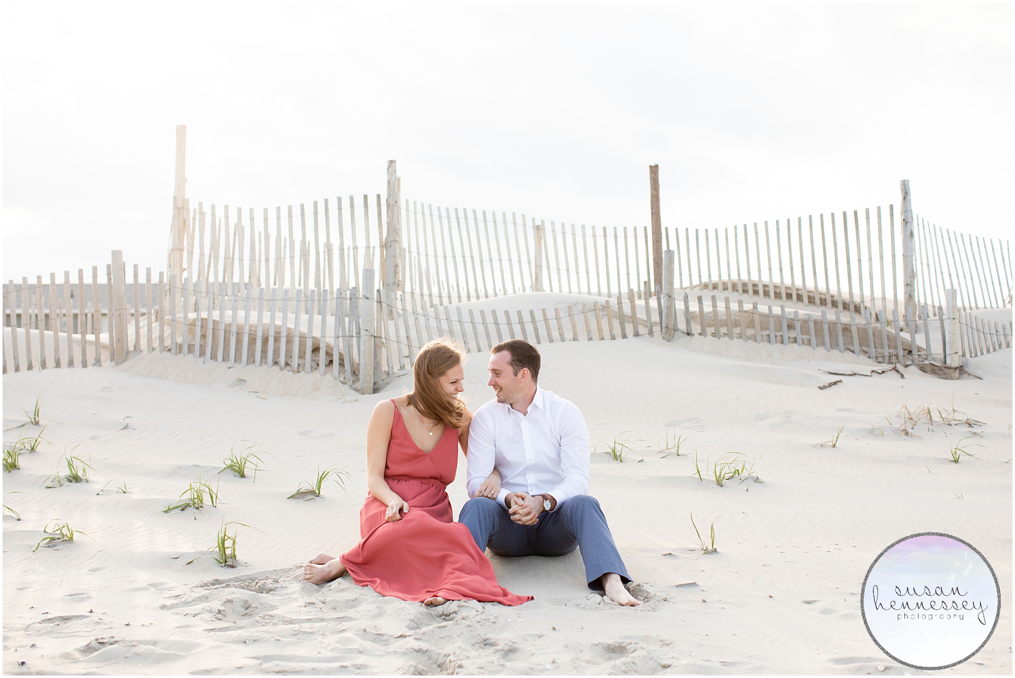 An LBI engagement session on the Jersey Shore.