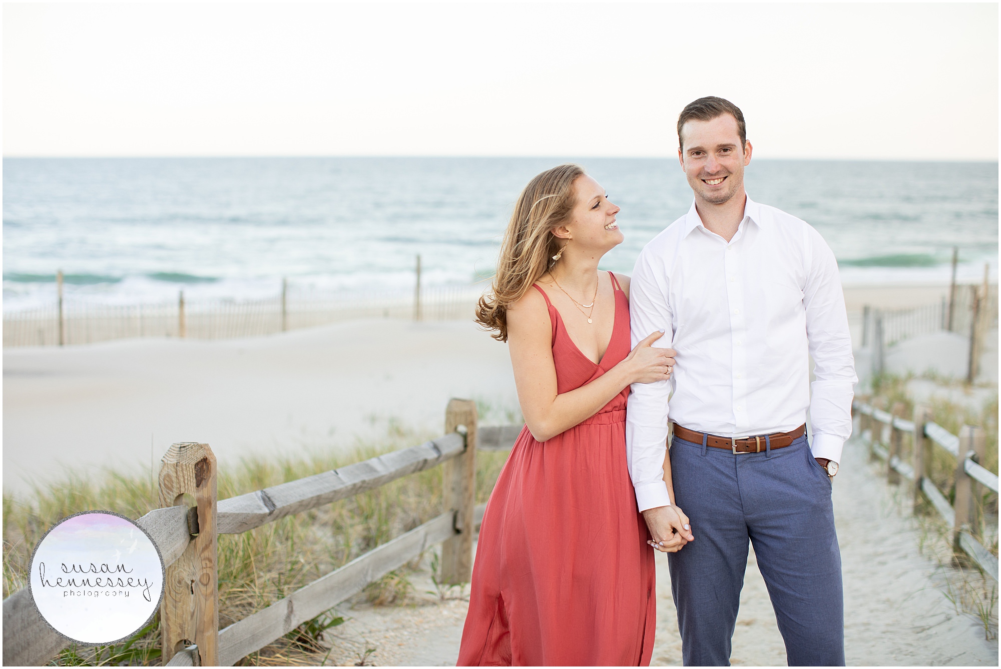 Engagement photography at the beach