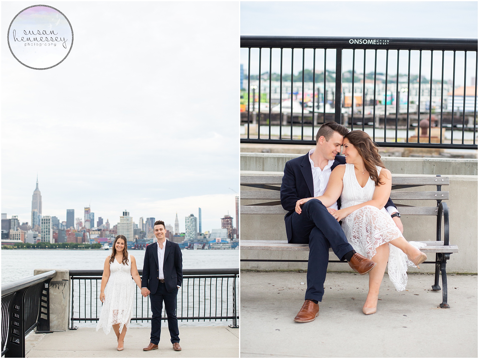 Engagement session in Hoboken
