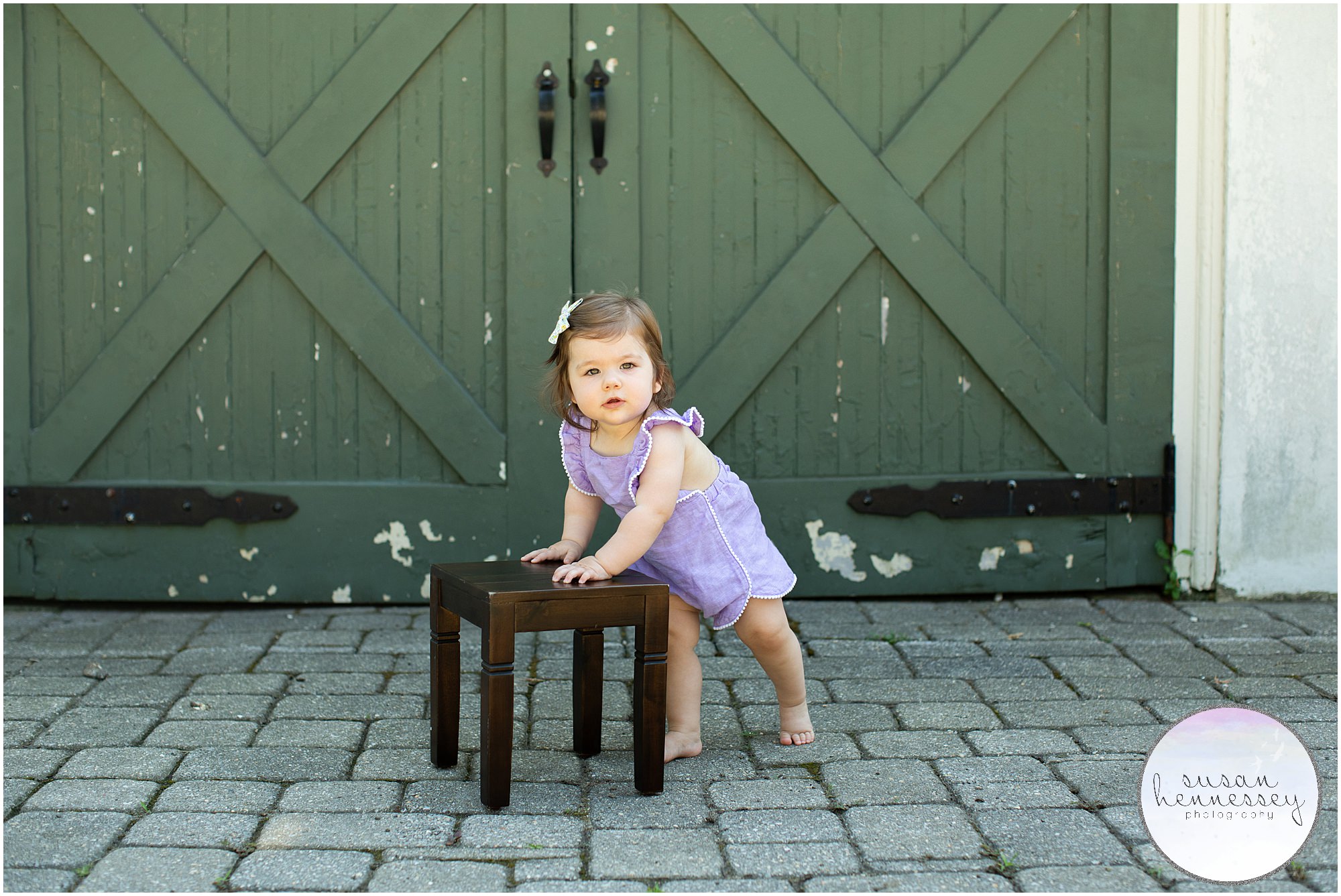 1st Birthday photos at rustic south jersey farm