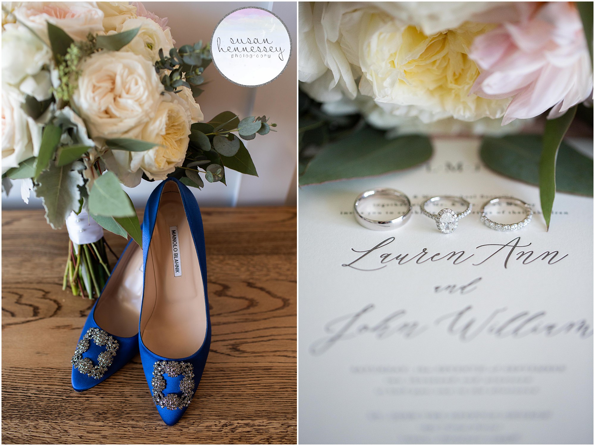 manolo blahnik shoes and elegant invitation suite for rehoboth beach country club wedding