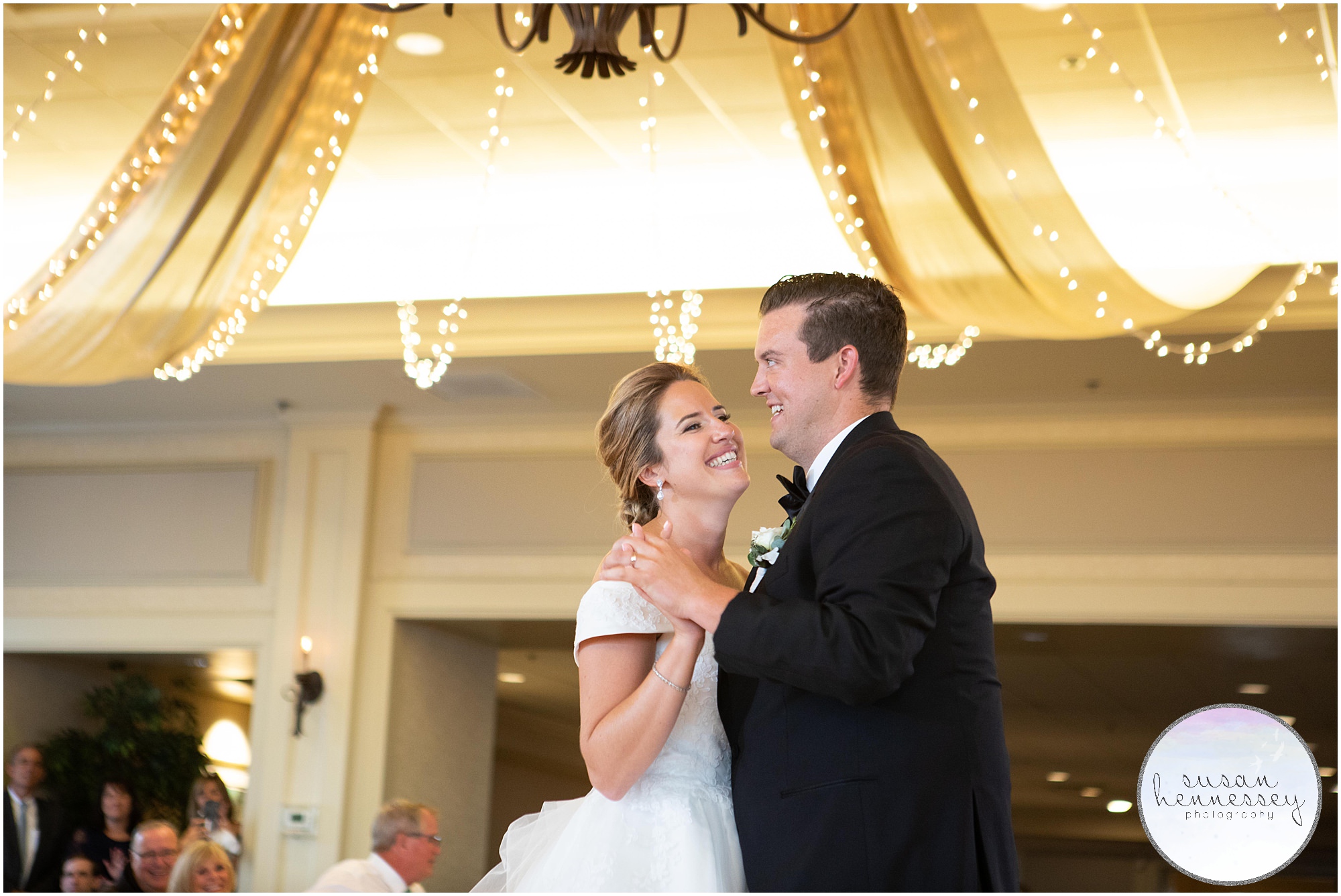 First dance for couple at Rehoboth Beach wedding