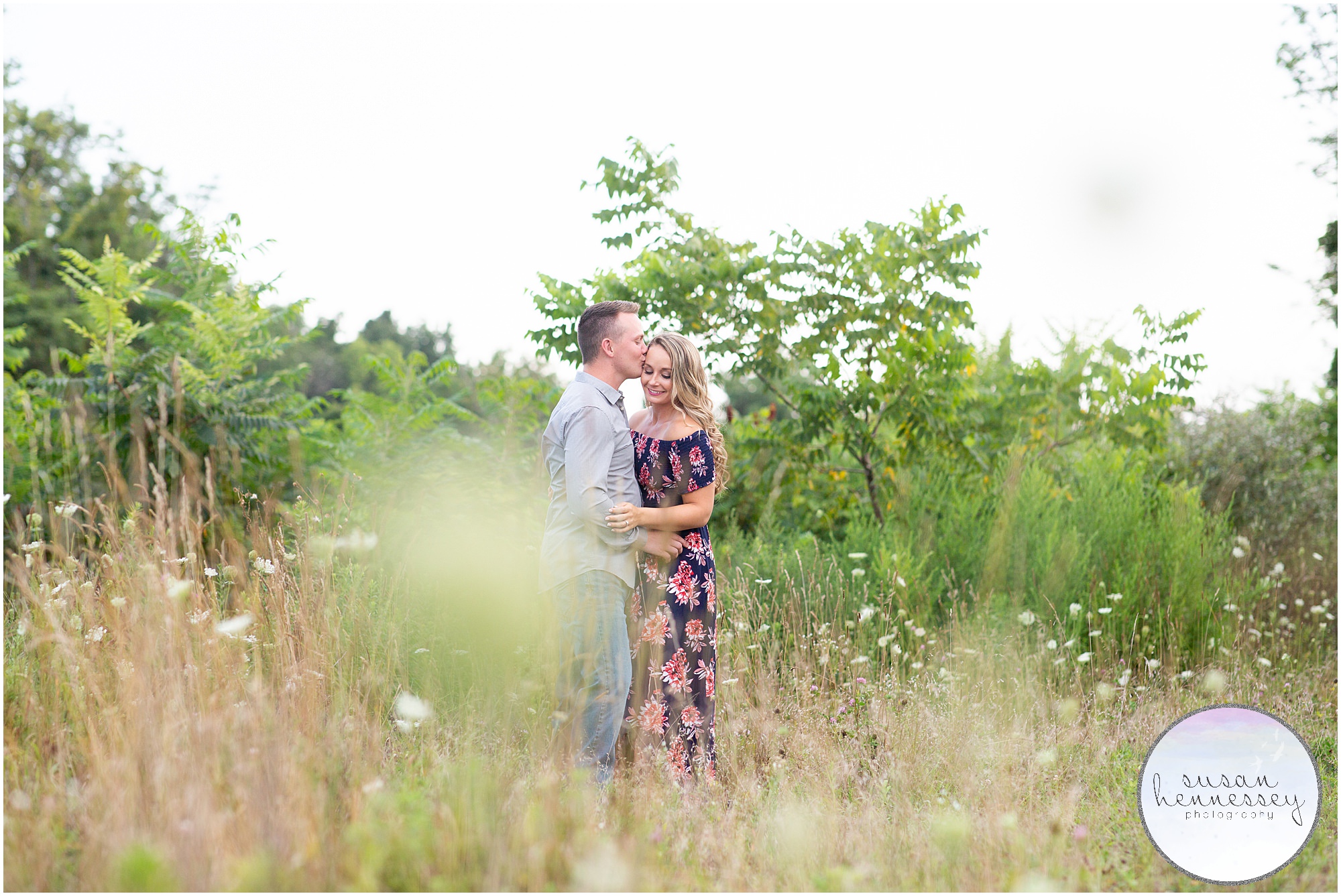 Rustic engagement session in Doylestown, PA