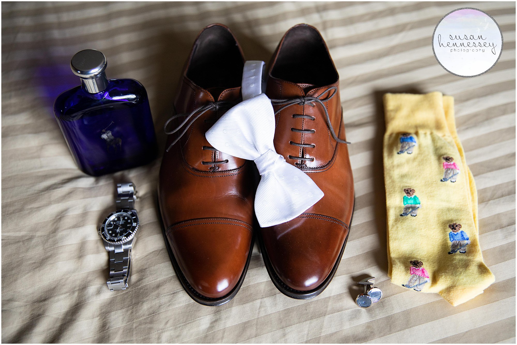 Photo of groom's details.