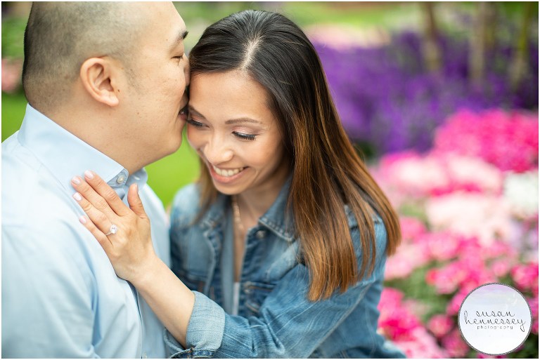 A Longwood Gardens Engagement Session