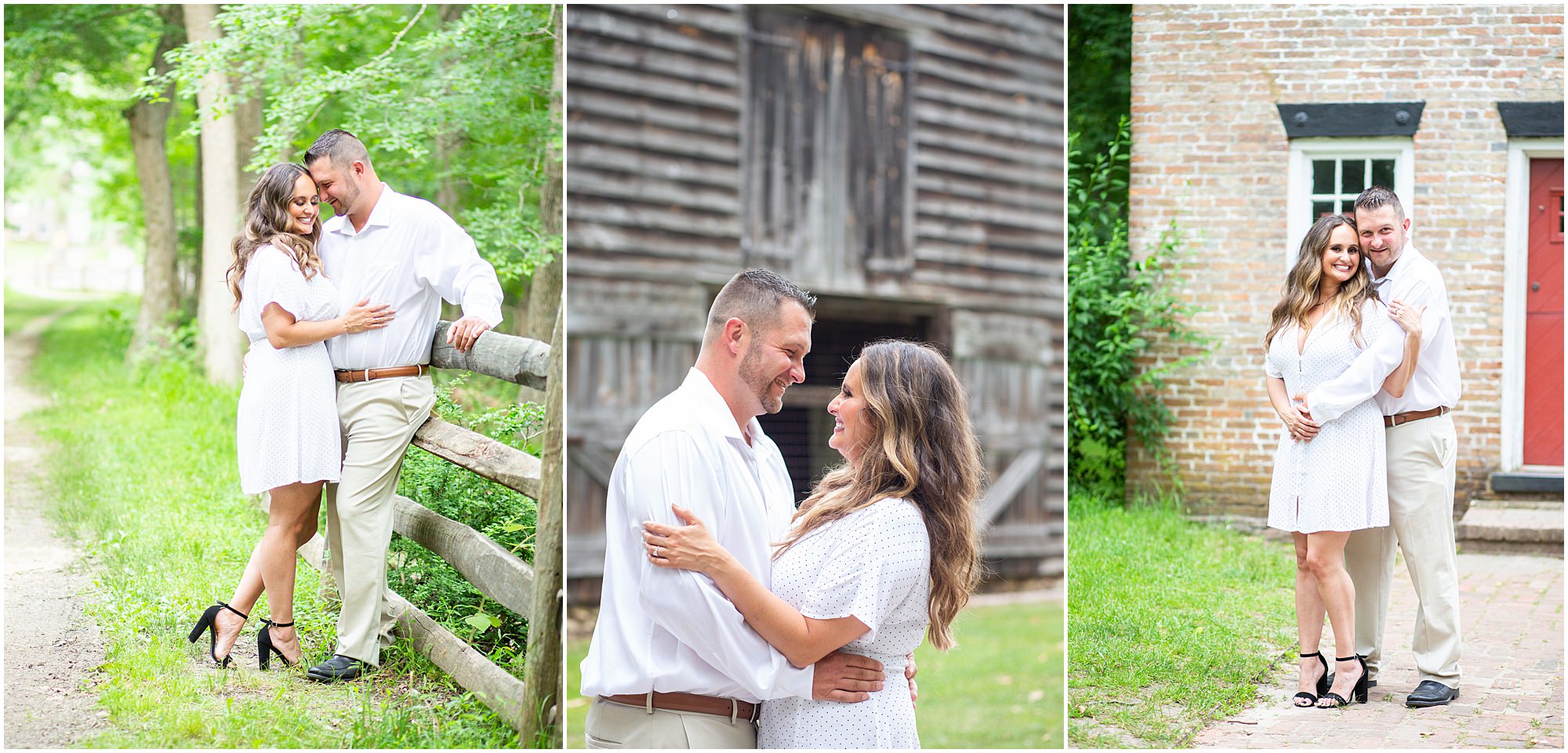 Allaire State Park engagement session 