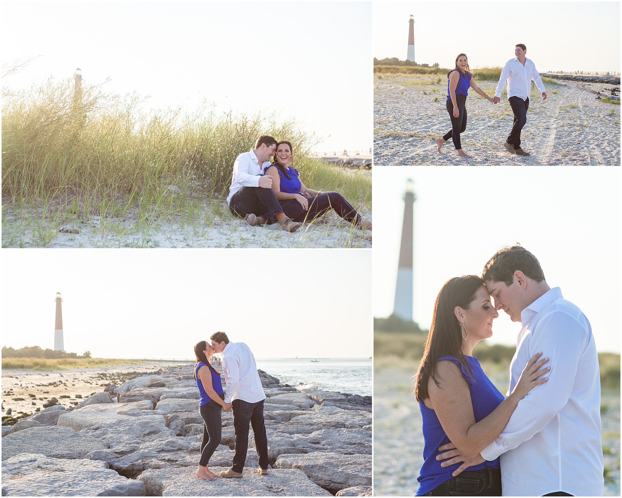 New Jersey Engagement Photo Locations: Barnegat Lighthouse