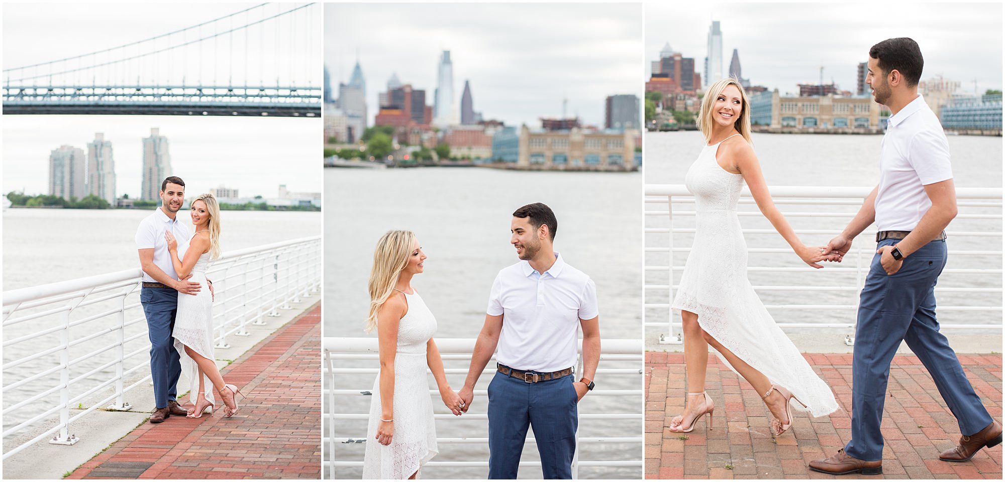 New Jersey Engagement Photo LocationsL The Camden Waterfront