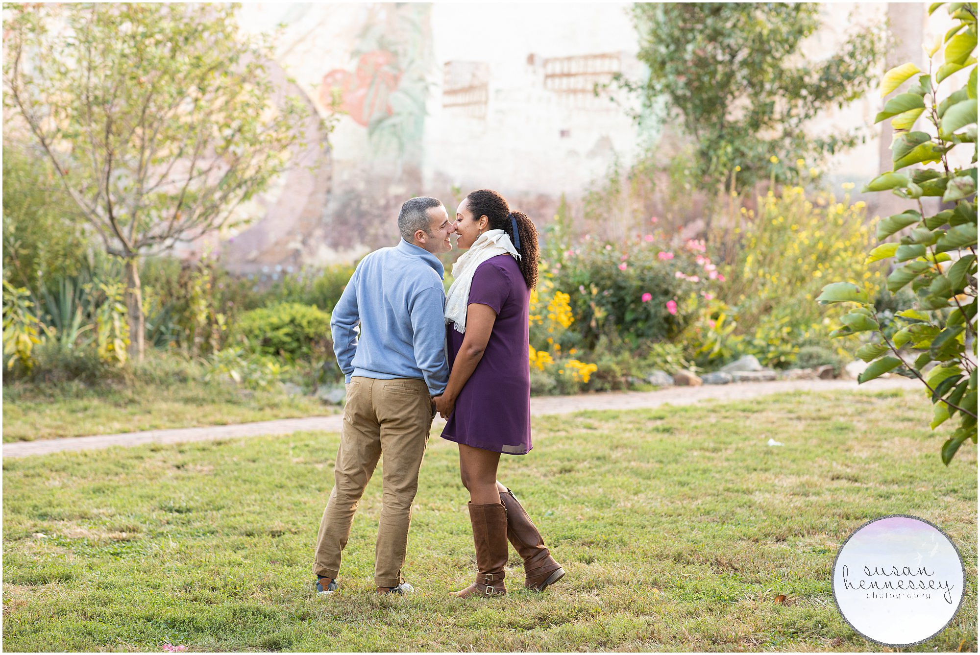 A Northern Liberties Engagement Session a local park