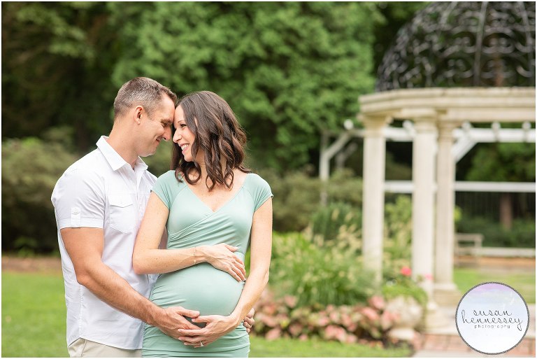 Sayen Gardens maternity session in Hamilton, NJ