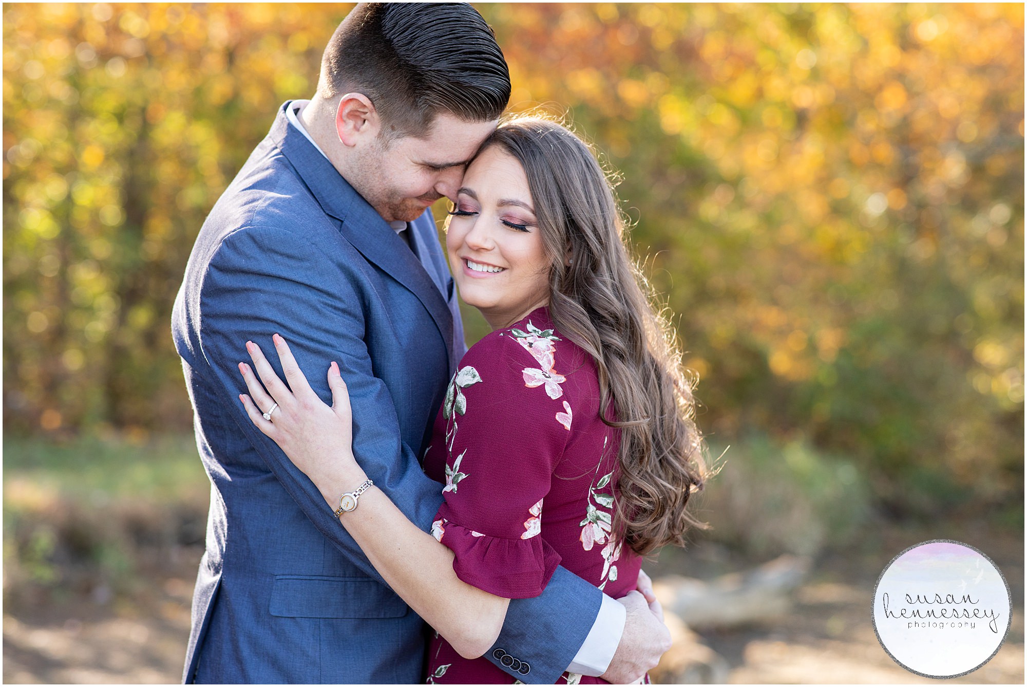 Peace Valley Park Engagement Session in the Fall