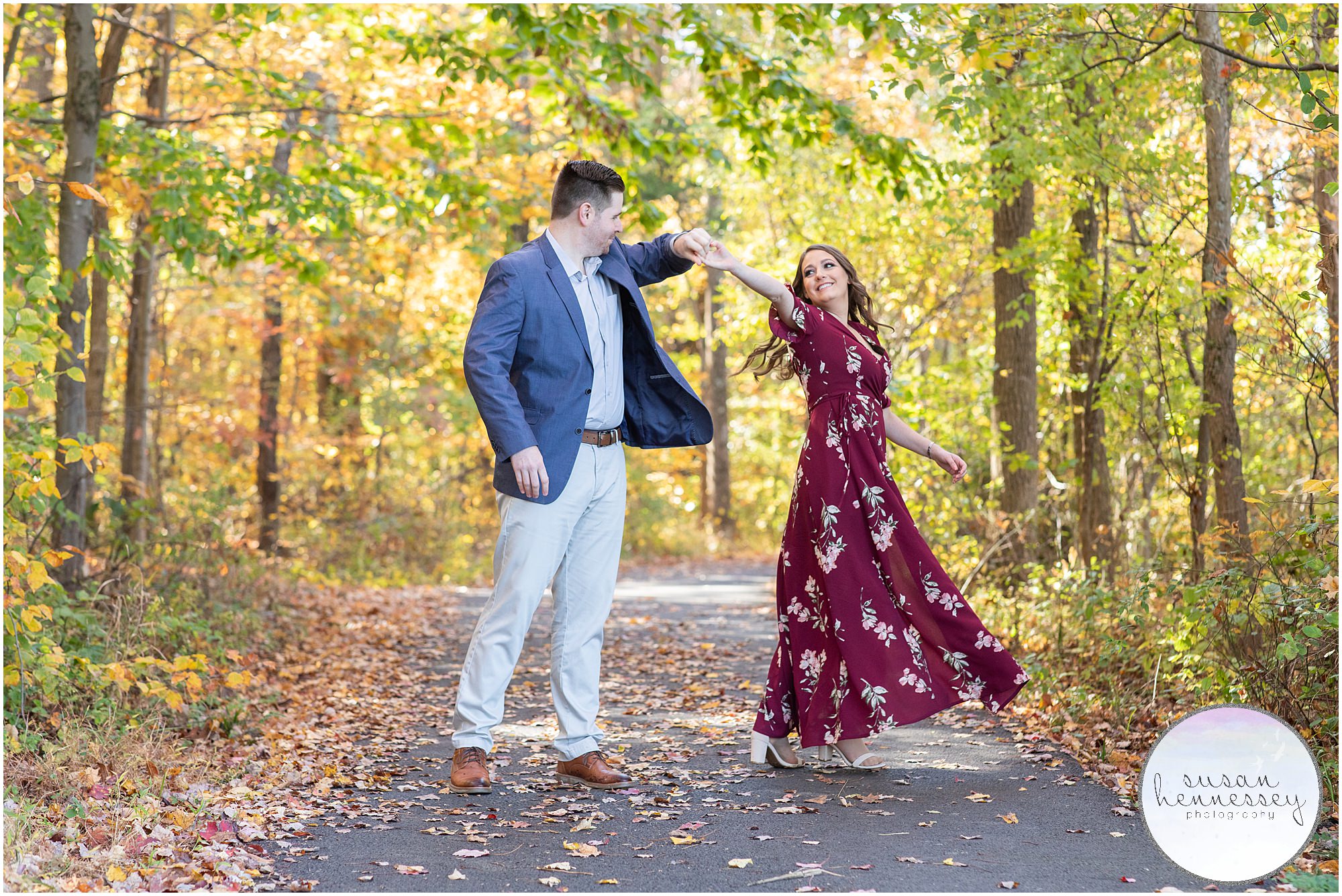 Candice and Jon's Peace Valley Park Engagement Session