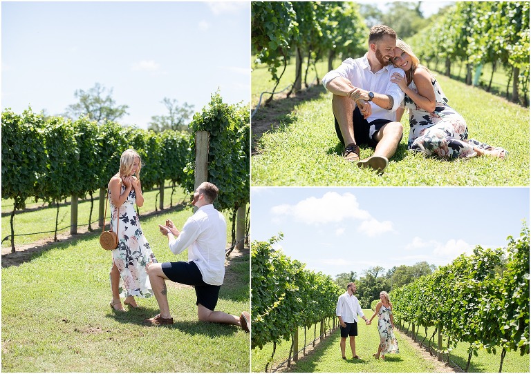 Willow Creek Winery in Cape May is one of The Best New Jersey Engagement Photo Locations