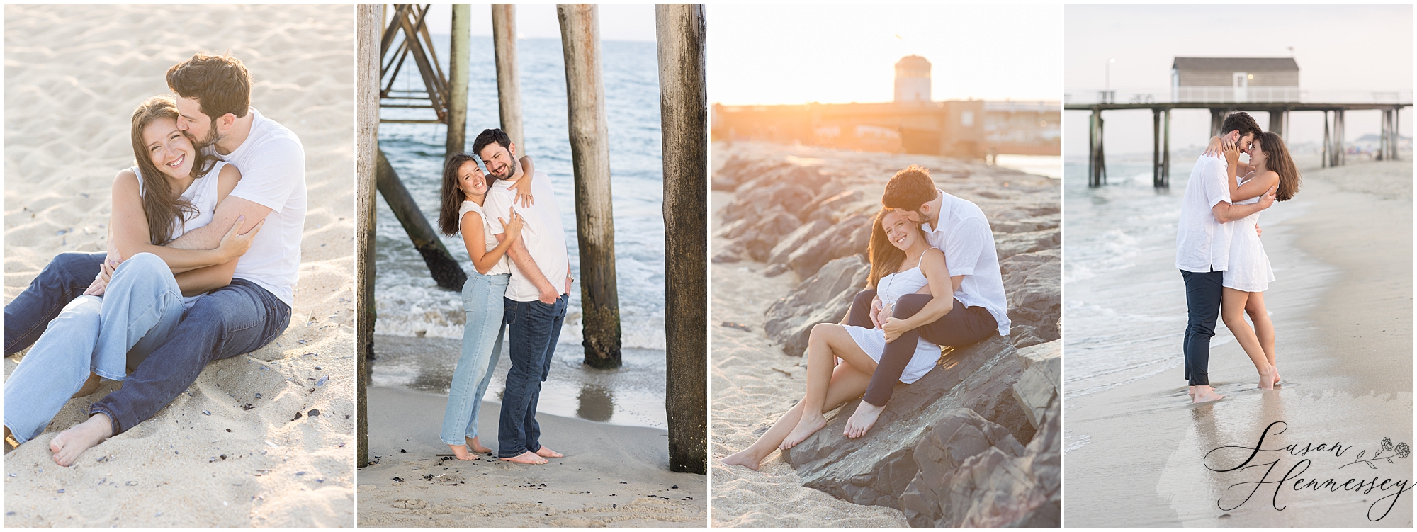 Belmar Beach Engagement Session