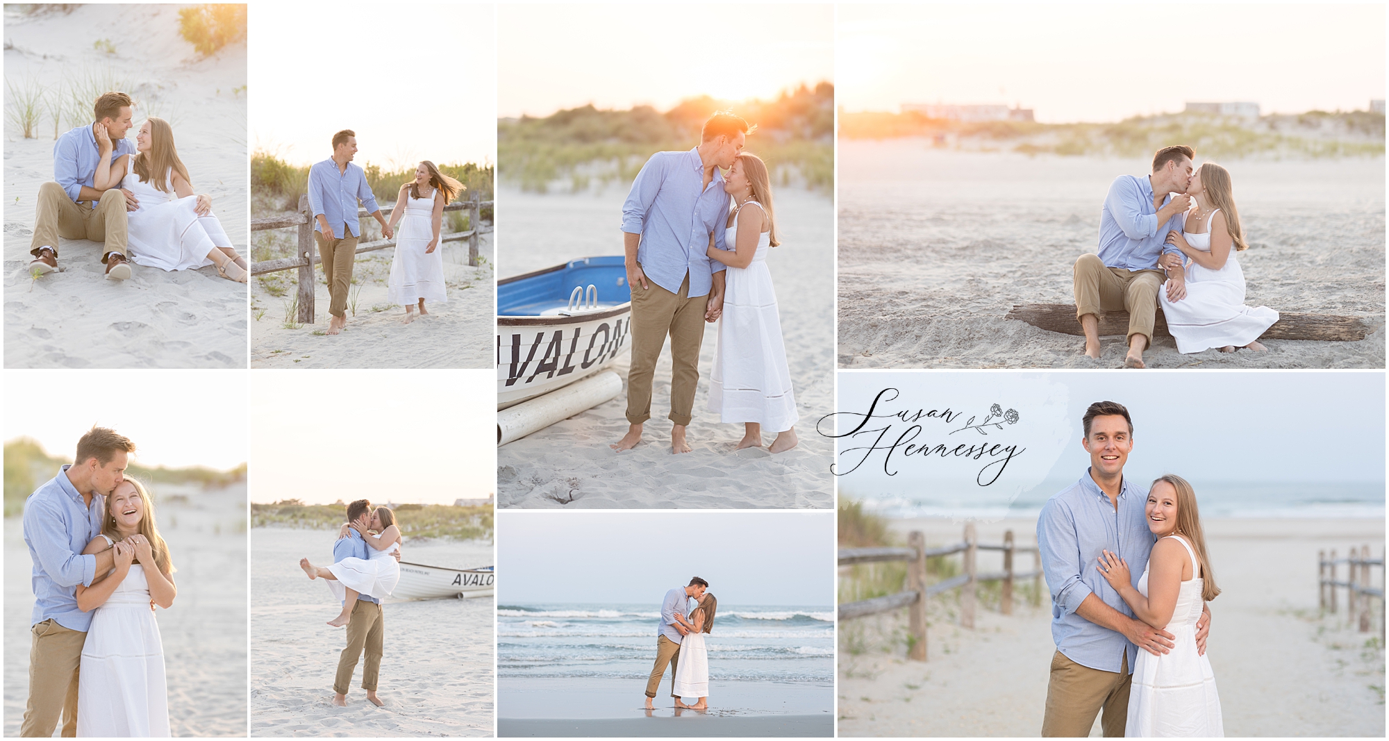 Avalon NJ engagement session photos
