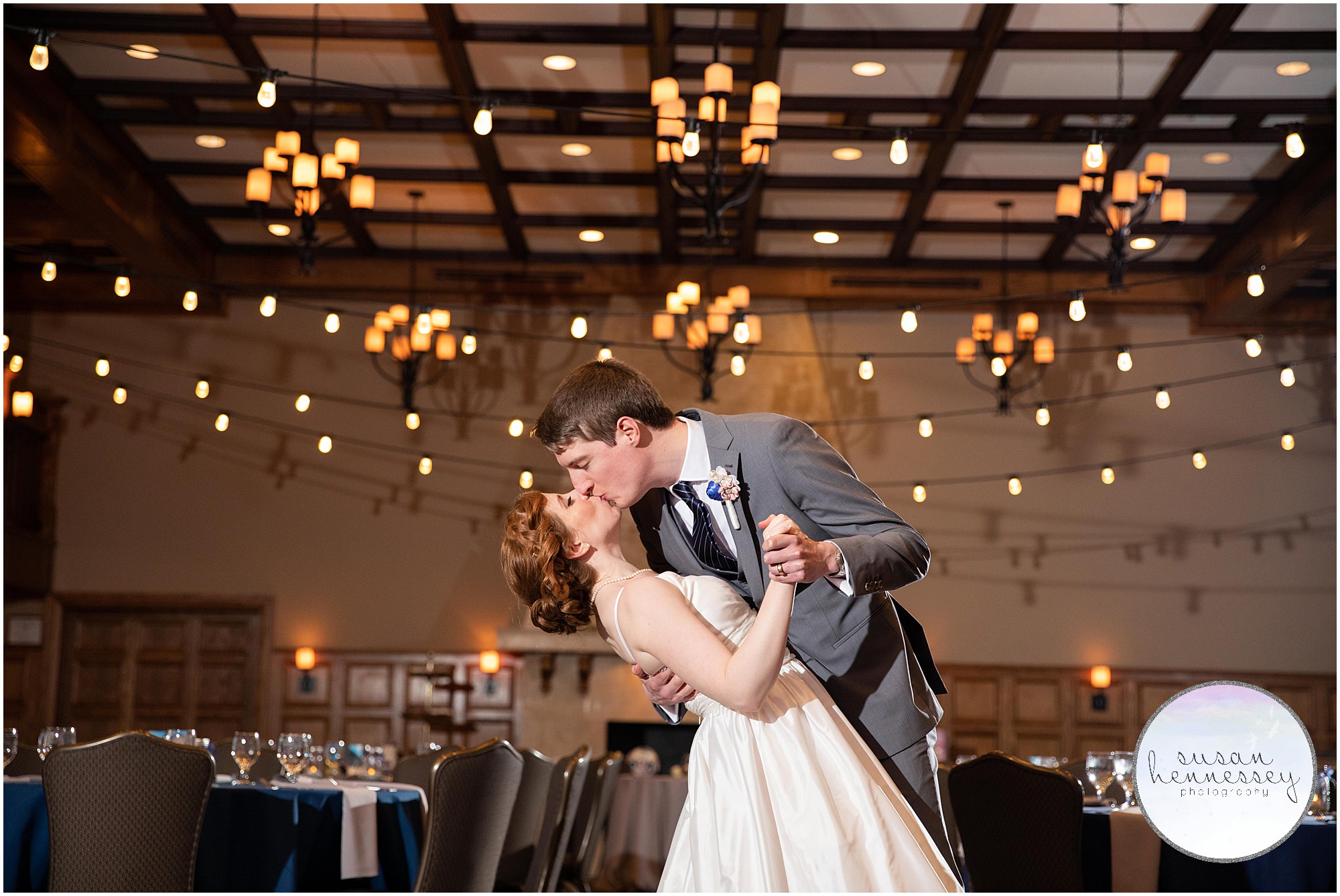 A winter wedding at he Moorestown Community House