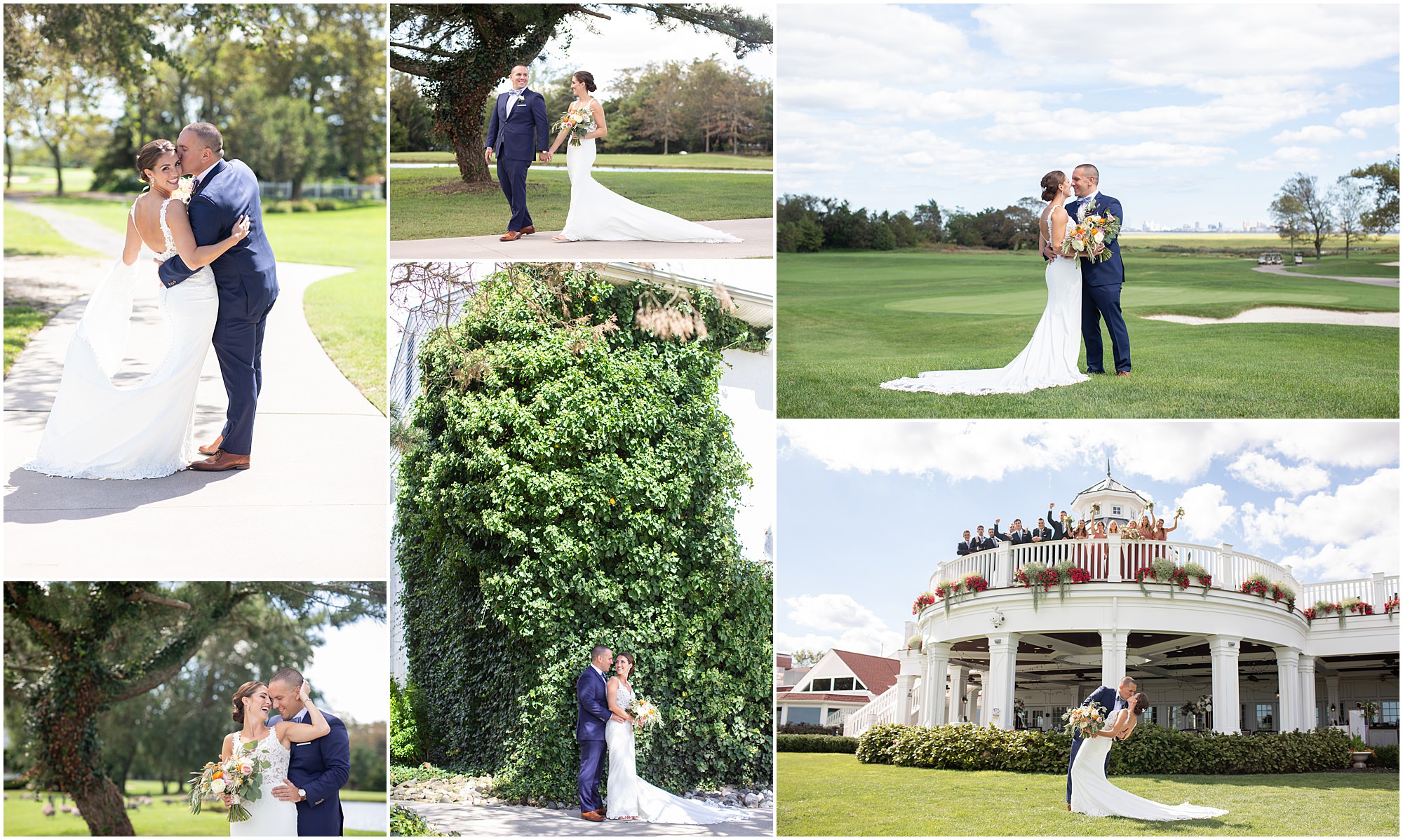 The Atlantic City Country Club is the perfect venue for stunning portraits. 