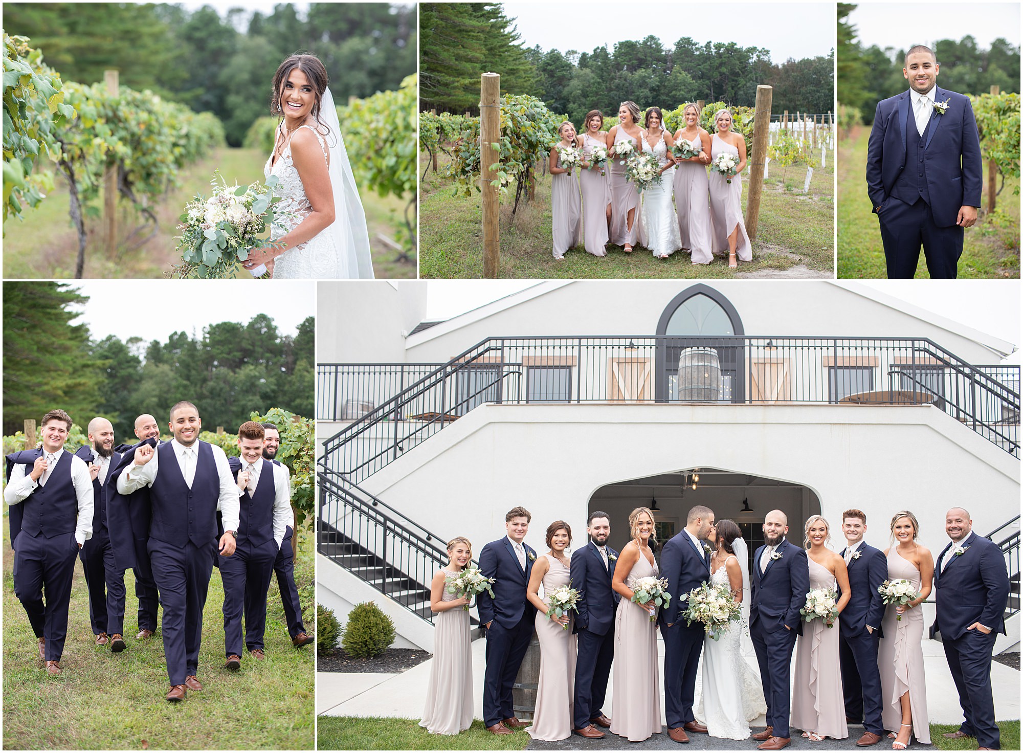 Renault Winery in Egg Harbor is one of the best Wedding Venues in South Jersey and is perfect for a wedding no matter the season. 