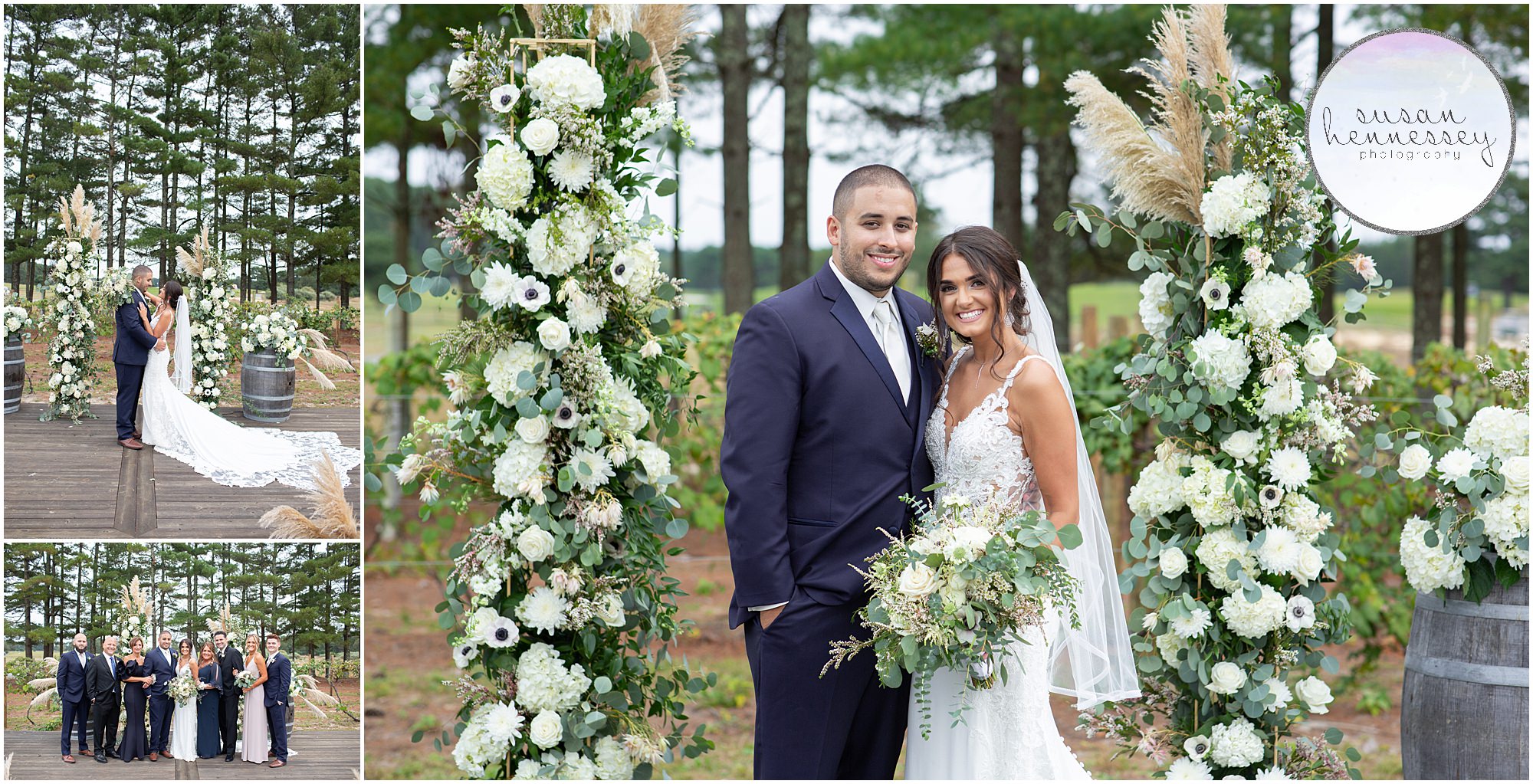 The ceremony grounds make Renault Winery one of the best Wedding Venues in South Jersey.