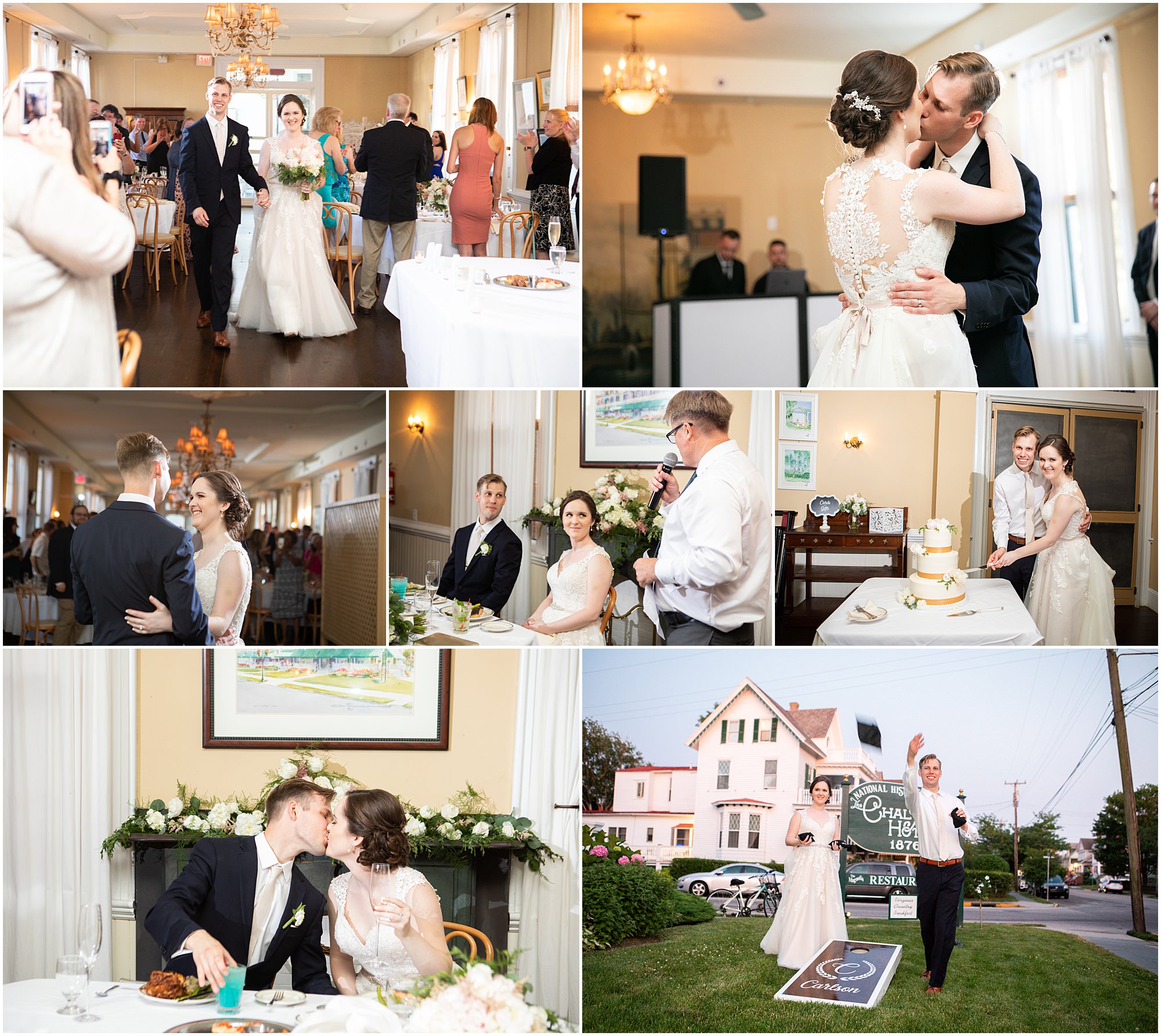 Best Wedding Venues in Cape May: The Chalfonte Hotel Reception