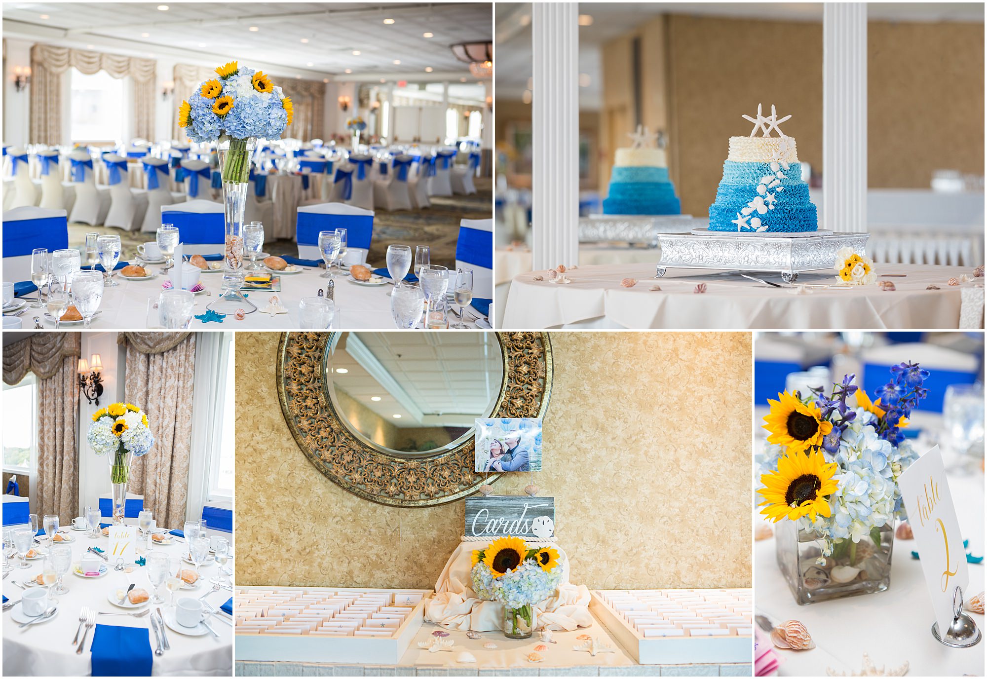 Reception details at the Grand Hotel in Cape May